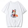 Overwatch 2 Kiriko T shirt Casual Hip Hop Cartoon Korean Printed Tshirt Harajuku Cotton Woman Summer - Overwatch Shop