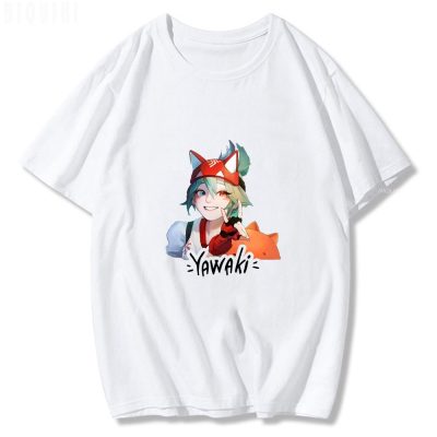Overwatch 2 Kiriko Casual Hip Hop Cartoon Korean Printed Tshirt