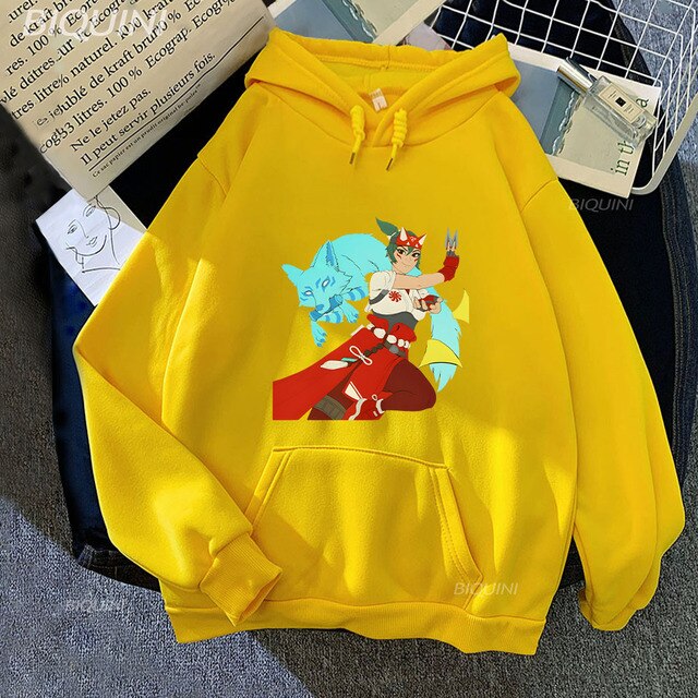 Overwatch 2 Kiriko and Fox Hoodies Funny Print Hot Game Tops Winter Warm Woman Sweatshirt Autumn 9.jpg 640x640 9 - Overwatch Shop