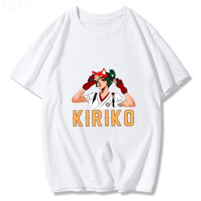 Overwatch 2 Kiriko Anime Printing T-shirts