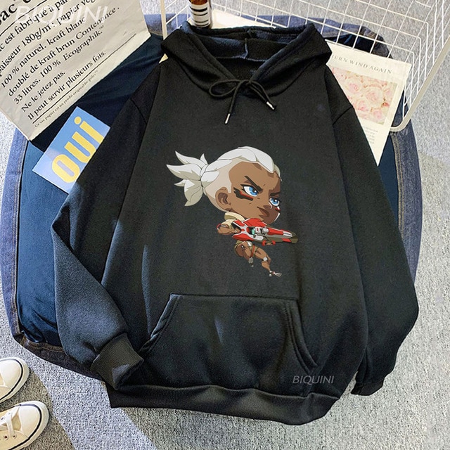 Sojourn Cute Spray Overwatch 2 Kawaii Hoodies Unisex Woman Men Sweatshirt Funny Printed Male Winter - Overwatch Shop