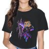 Women s Sombra Active T Shirt Overwatch Game Clothes Vintage Short Sleeve Round Collar Tees Printed - Overwatch Shop