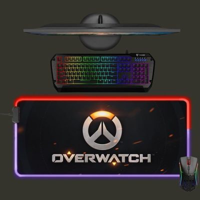 Overwatch Gaming Lover RGB Mouse Pad