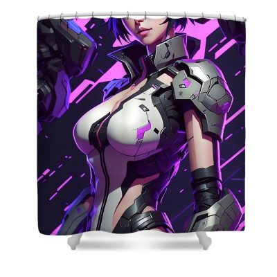 DVA Overwatch  Shower Curtain