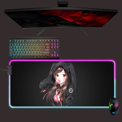 Overwatch Dva RGB Mouse Pad