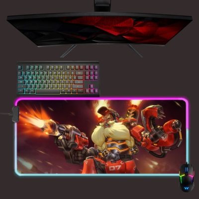 Overwatch Torbjorn RGB Mouse Pad