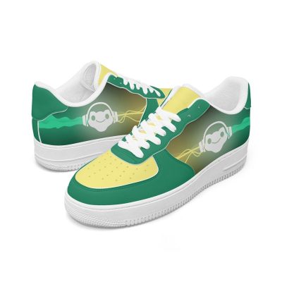 Overwatch Lucio Leather Low Tops Sneakers