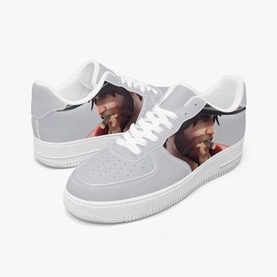 Overwatch 2 Cole Cassidy Mccree Leather Low Tops Sneakers