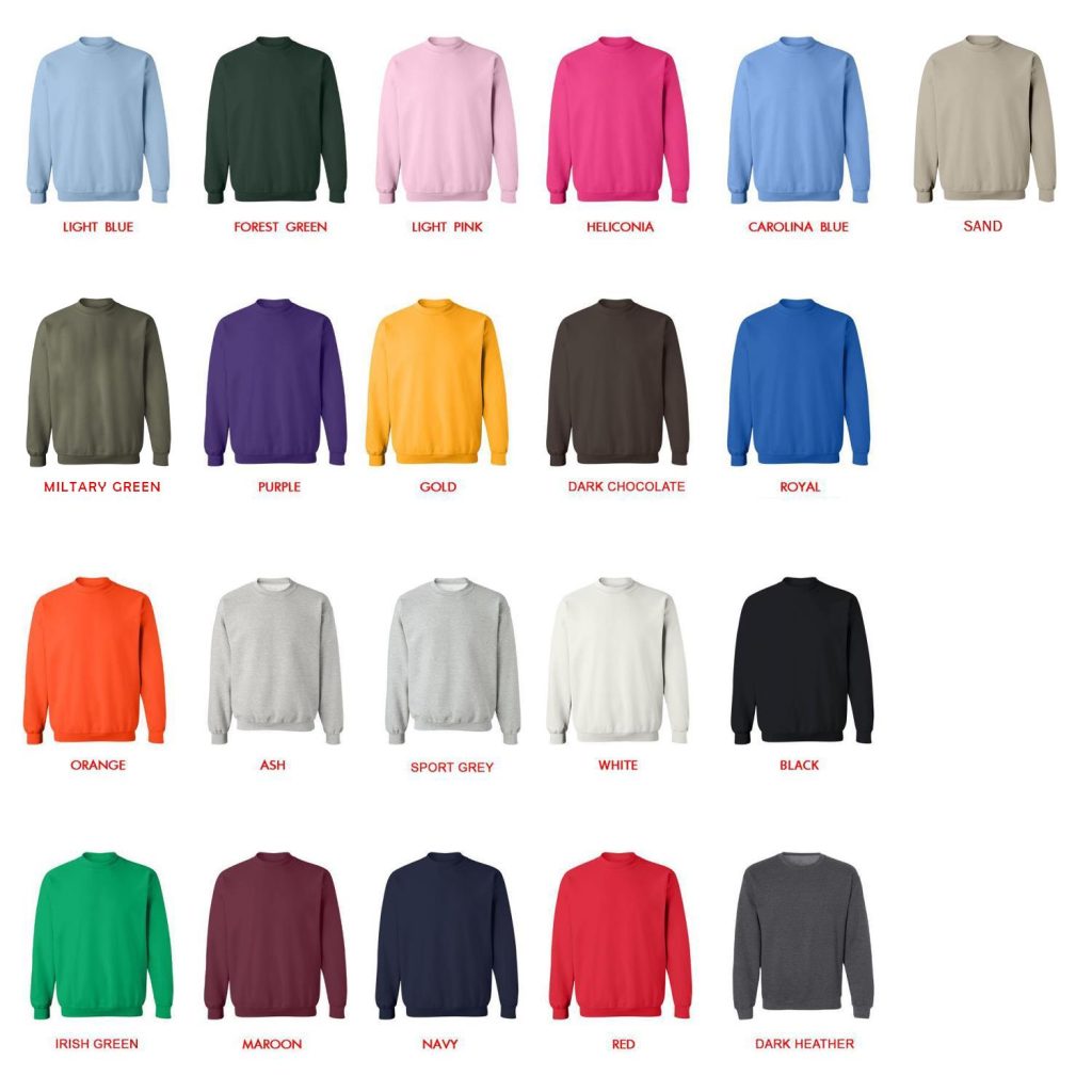 sweatshirt color chart - Overwatch Shop