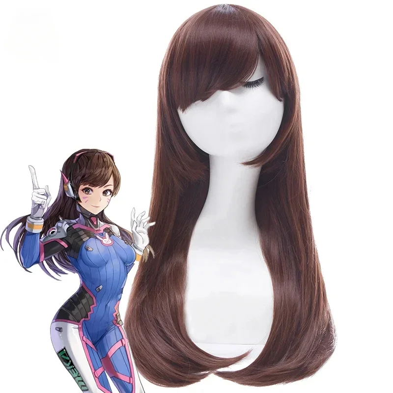 Rolecos Overwatch Cosplay Hair Wig Over Game Watch Cosplay