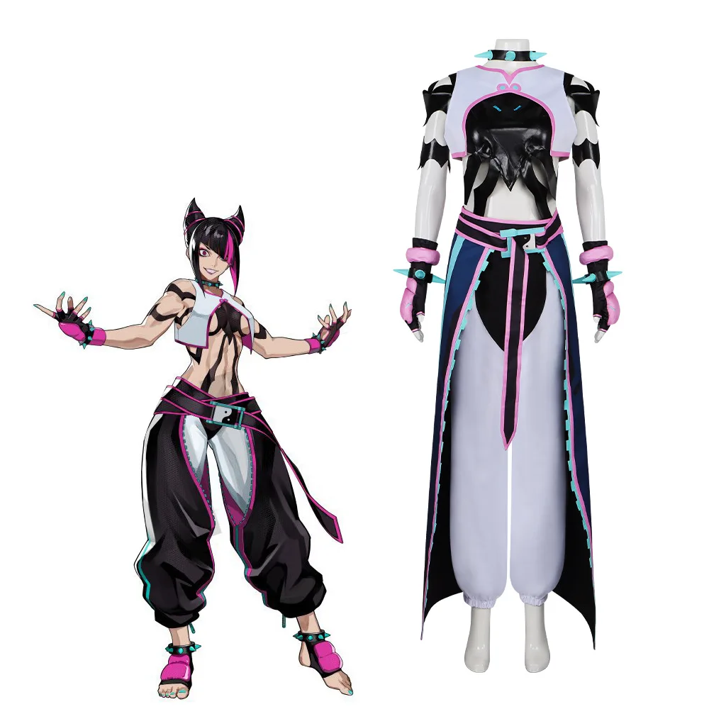 Overwatch Kiriko Juri Han Cosplay Costumes Game